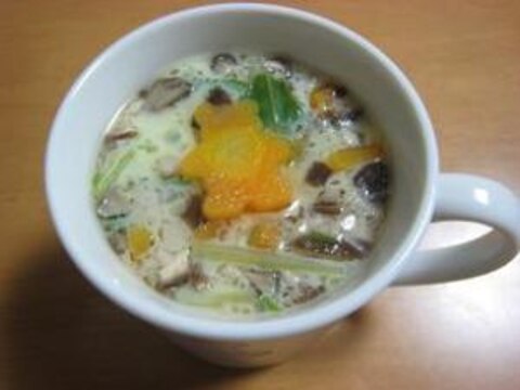 子供大好き♪　超簡単！！　うどんダシで茶碗蒸し